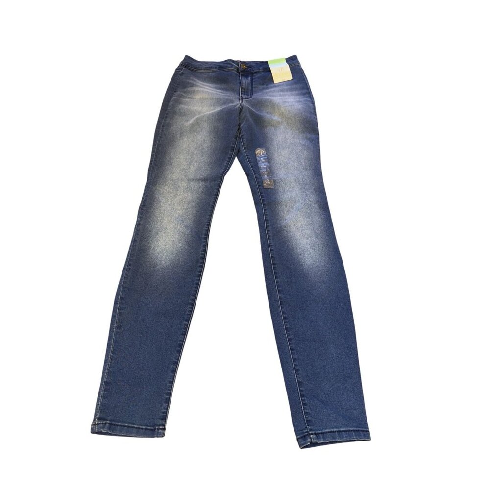 New Hi Rise Faded Blue Denim Jeans From Decree Size 5 - Picture 2 of 9